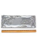 Arthur Court Magnolia Oblong Aluminum Serving Tray - BlueJay Avenue