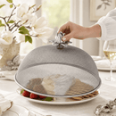Arthur Court Magnolia Stainless Steel Mesh Food Cover - BlueJay Avenue