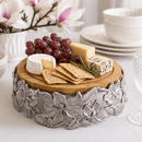 Arthur Court Magnolia Wood Cheese Pedestal - BlueJay Avenue