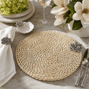 Arthur Court Magnolia Woven Seagrass Placemats, Set of 4 - BlueJay Avenue