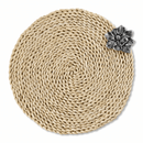 Arthur Court Magnolia Woven Seagrass Placemats, Set of 4 - BlueJay Avenue