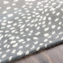 Athena Hand Tufted Wool Area Rug, Light Gray - BlueJay Avenue