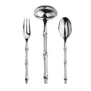 Bali Mirror Finish 2 Pc Stainless Steel Serving Set, Silver - BlueJay Avenue
