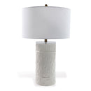 Bamboo Cylinder Cream Lamp - BlueJay Avenue
