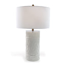 Bamboo Cylinder Cream Lamp - BlueJay Avenue
