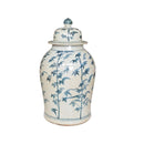 Barclay Butera Couture Graceful Bamboo Blue & White Ginger Jar - BlueJay Avenue