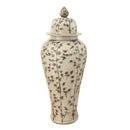 Barclay Butera Couture Graceful Bamboo Brown Ginger Jar - BlueJay Avenue