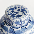 Barclay Butera Dynasty Blossom Lidded Jar - BlueJay Avenue