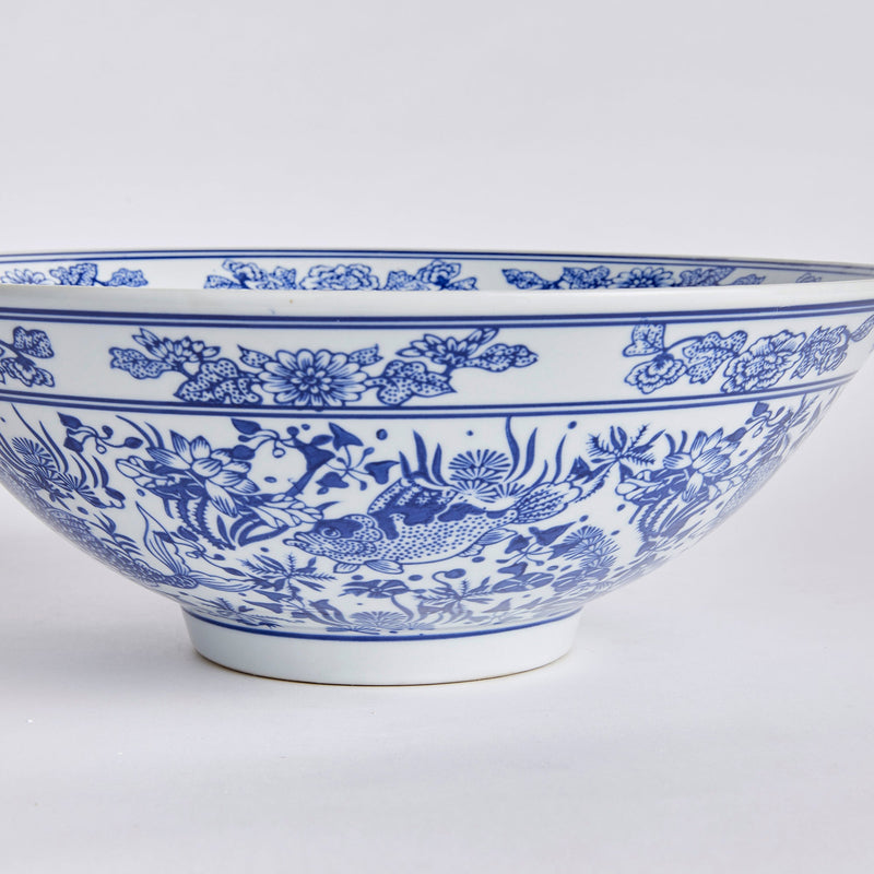 Barclay Butera Dynasty Koi Decorative Bowl - BlueJay Avenue