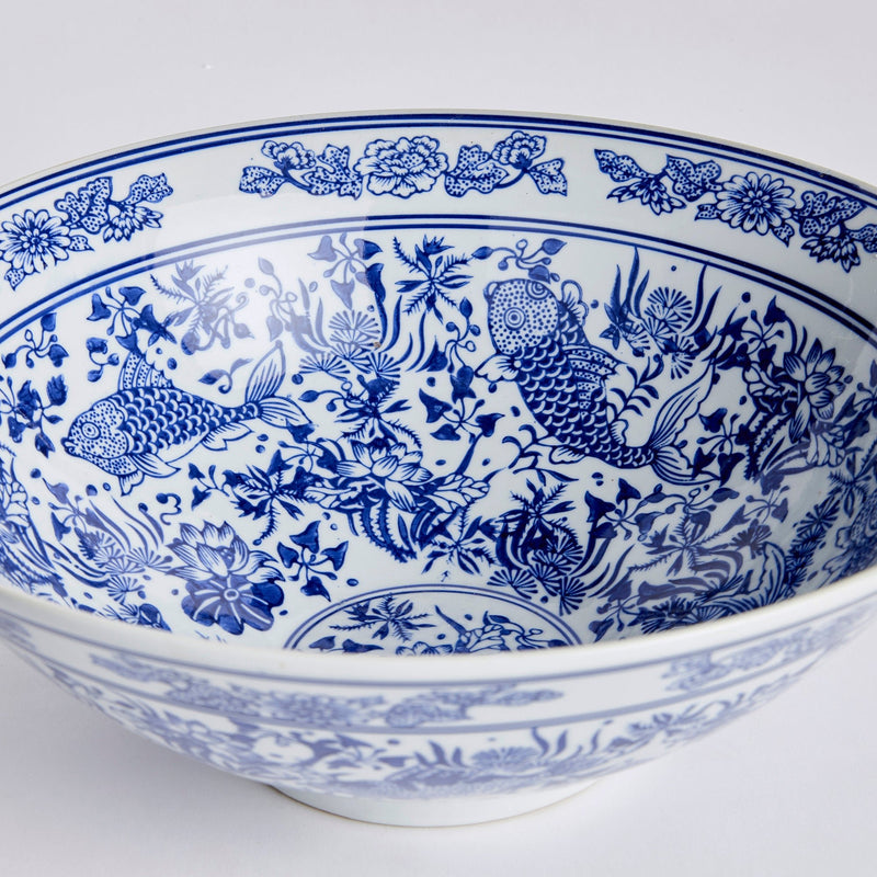 Barclay Butera Dynasty Koi Decorative Bowl - BlueJay Avenue