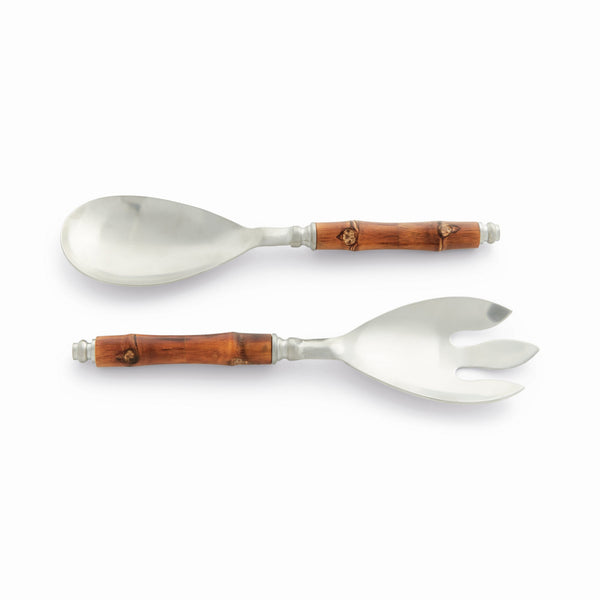 Barclay Butera Keystone Salad Servers, Set Of 2 - BlueJay Avenue
