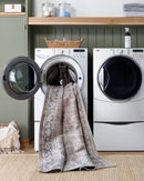 Becki Owens x Livabliss Darling Brown Washable Area Rug - BlueJay Avenue