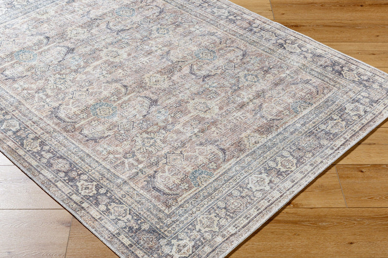 Becki Owens x Livabliss Darling Brown Washable Area Rug - BlueJay Avenue