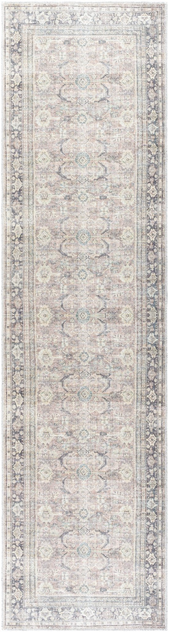 Becki Owens x Livabliss Darling Brown Washable Area Rug - BlueJay Avenue