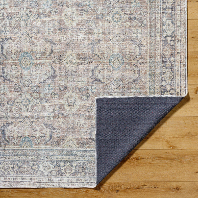 Becki Owens x Livabliss Darling Brown Washable Area Rug - BlueJay Avenue