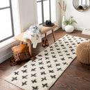 Beni Shag Cream Area Rug - BlueJay Avenue