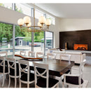 Beverly Hills 6 - Light Modern Gold Chandelier - BlueJay Avenue