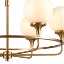 Beverly Hills 6 - Light Modern Gold Chandelier - BlueJay Avenue