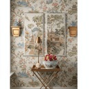 Boston Brass/Cream Buffet Lamp, Set Of 2 - BlueJay Avenue