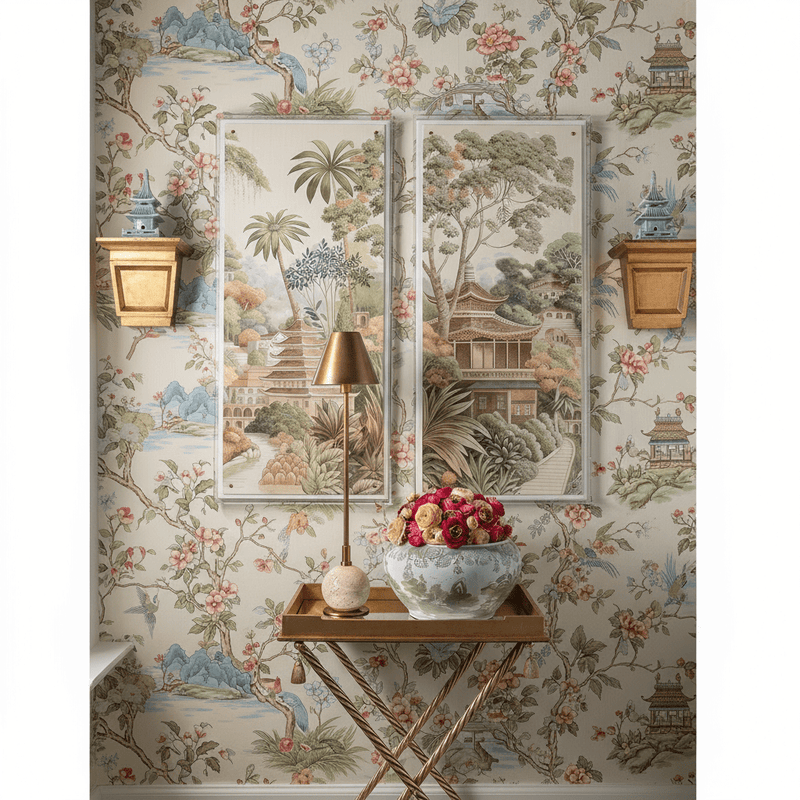 Boston Brass/Cream Buffet Lamp, Set Of 2 - BlueJay Avenue