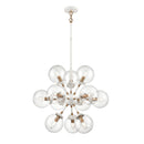 Boudreaux Modern Sputnik Chandelier Light Fixture – 12 & 18 Light Black & White - BlueJay Avenue