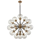 Boudreaux Modern Sputnik Chandelier Light Fixture – 12 & 18 Light Black & White - BlueJay Avenue