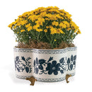 Breckenridge Quatrefoil Indoor Planter Pot - BlueJay Avenue