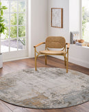 Brunswick Sage Modern Abstract Medium Pile Area Rug - BlueJay Avenue