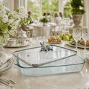 Bunny 3 Qt Pyrex Glass Baking Dish with Decorative Lid - BlueJay Avenue