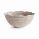 Burma Rattan Scalloped Edge Bowl - BlueJay Avenue