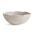 Burma Rattan Scalloped Edge Bowl - BlueJay Avenue