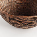 Burma Rattan Scalloped Edge Bowl - BlueJay Avenue