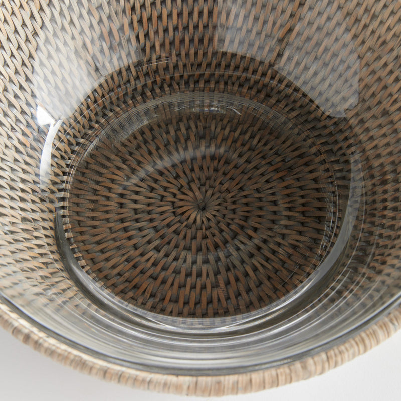 Burma Rattan Serving Bowl - BlueJay Avenue