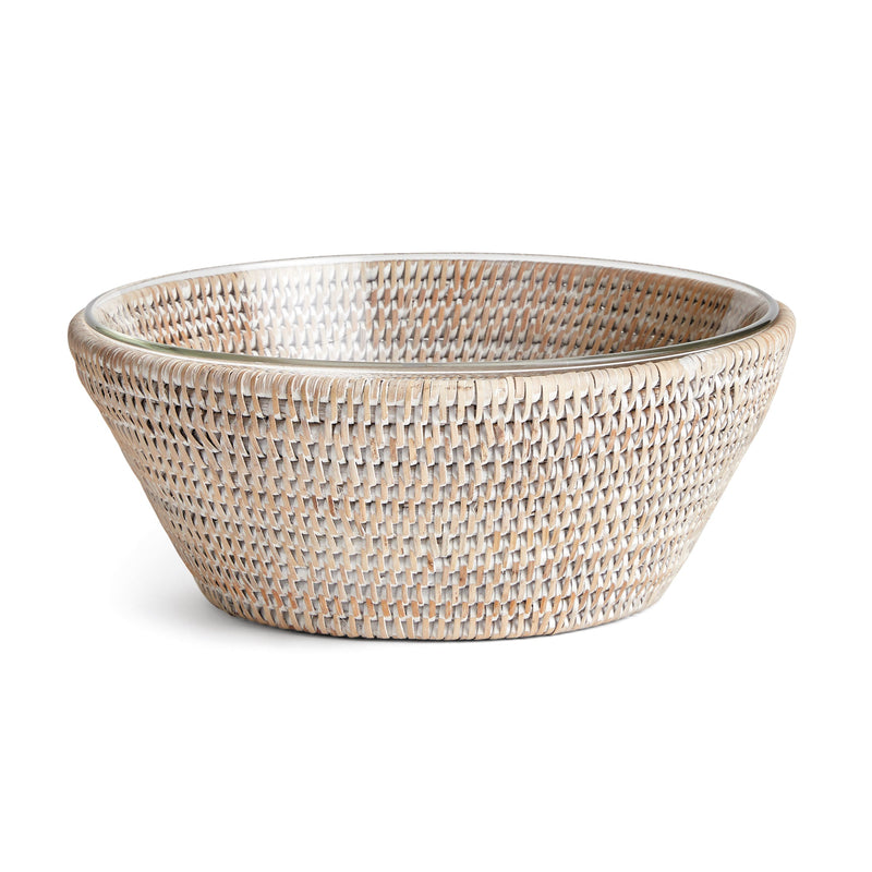 Burma Rattan Serving Bowl - BlueJay Avenue