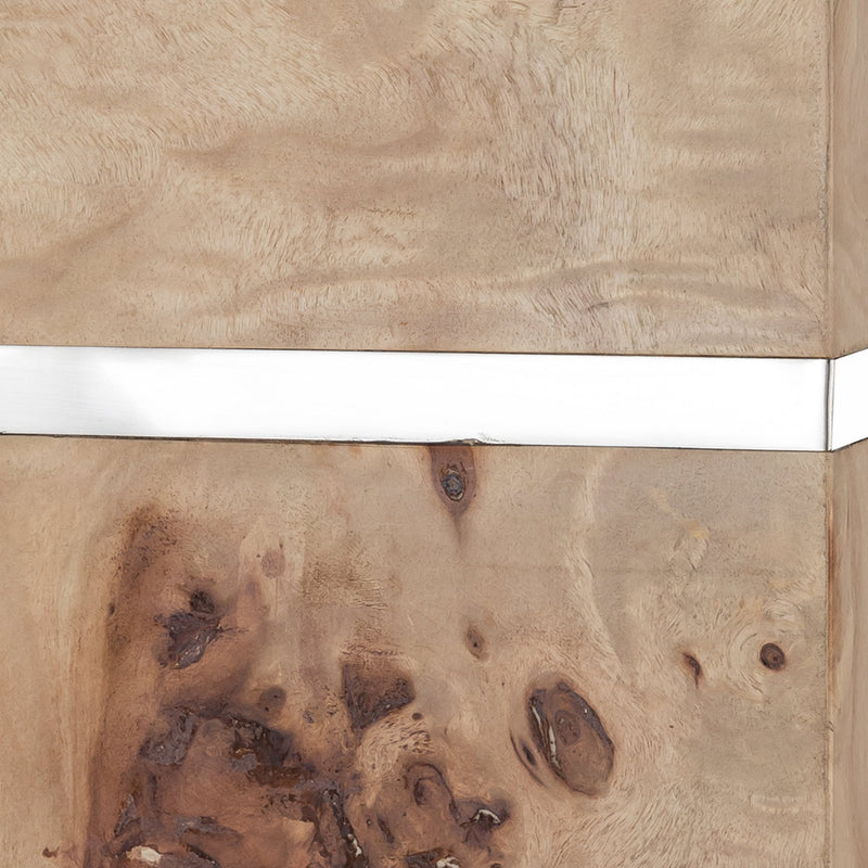 Cahill Floor Lamp, Natural Burl - BlueJay Avenue