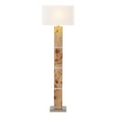 Cahill Floor Lamp, Natural Burl - BlueJay Avenue