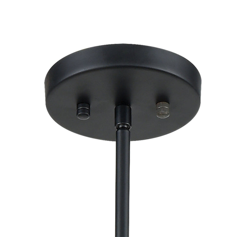 Caldwell Matte Black Globe Chandelier - BlueJay Avenue