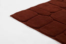 Canyon Hand Tufted Plush Wool Rug in Rust - BlueJay Avenue