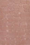 Canyon Plush Pink Wool Rug - BlueJay Avenue