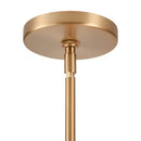 Caroline 54" Wide 8-Light Gold Globe Chandelier - BlueJay Avenue