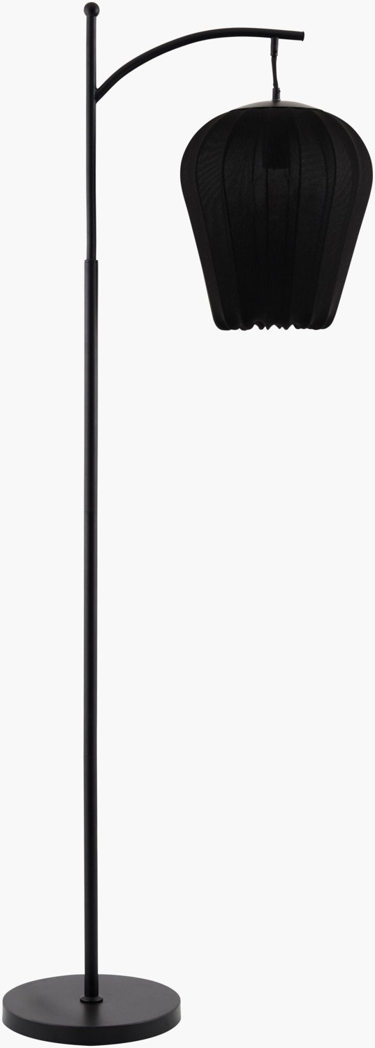 Cayo Black Task Floor Lamp - BlueJay Avenue