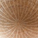 Charleston White Rattan Footed Bowl - BlueJay Avenue