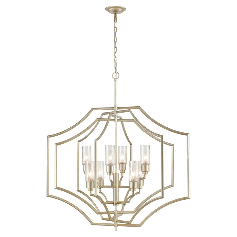 Cheswick Silver Dimmable Chandelier - BlueJay Avenue
