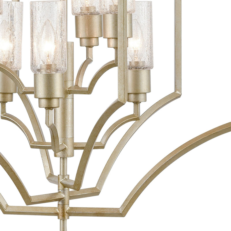 Cheswick Silver Dimmable Chandelier - BlueJay Avenue