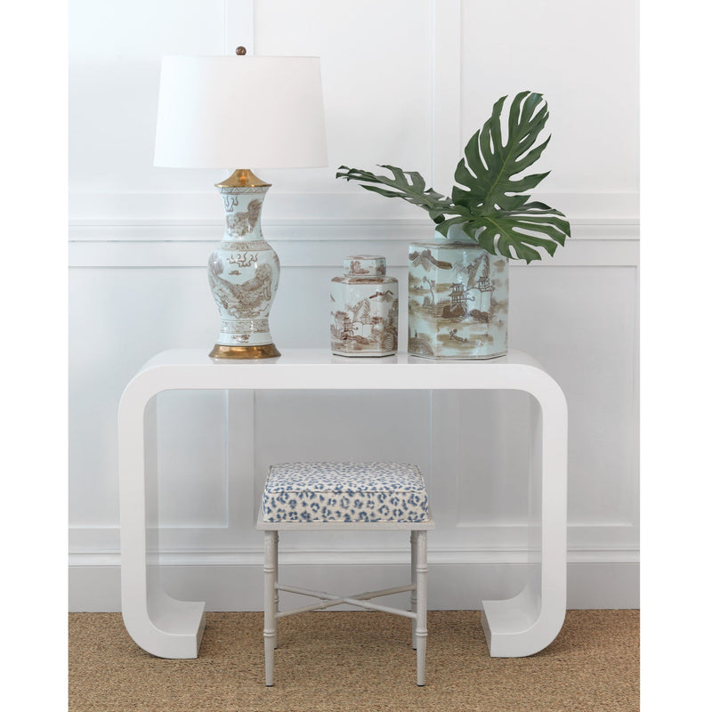 Chow Brown Table Lamp - BlueJay Avenue