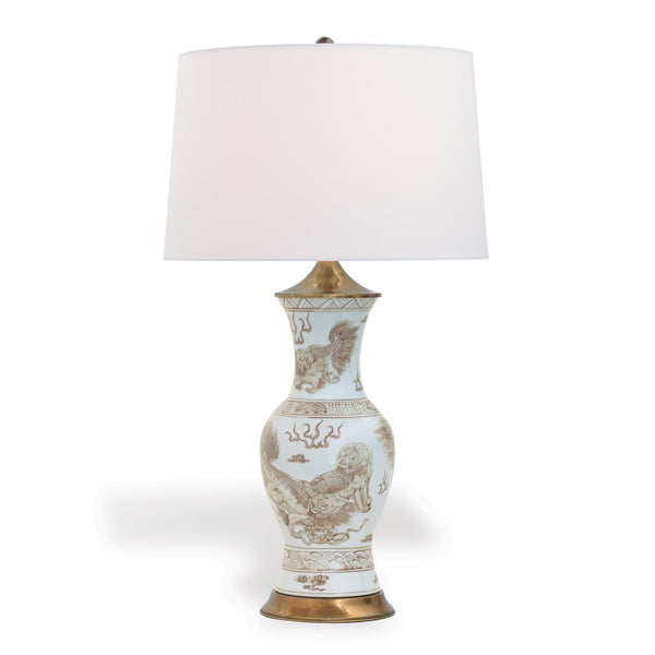 Chow Brown Table Lamp - BlueJay Avenue
