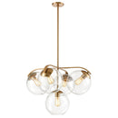 Collective 5 - Light Dimmable Gold Chandelier - BlueJay Avenue