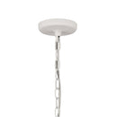 Continuance Modern Arc Chandelier – 6-Light Contemporary Ceiling Light - BlueJay Avenue