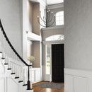 Continuance Modern Arc Chandelier – 6-Light Contemporary Ceiling Light - BlueJay Avenue