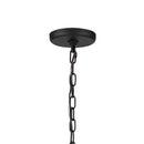 Continuance Modern Arc Chandelier – 6-Light Contemporary Ceiling Light - BlueJay Avenue